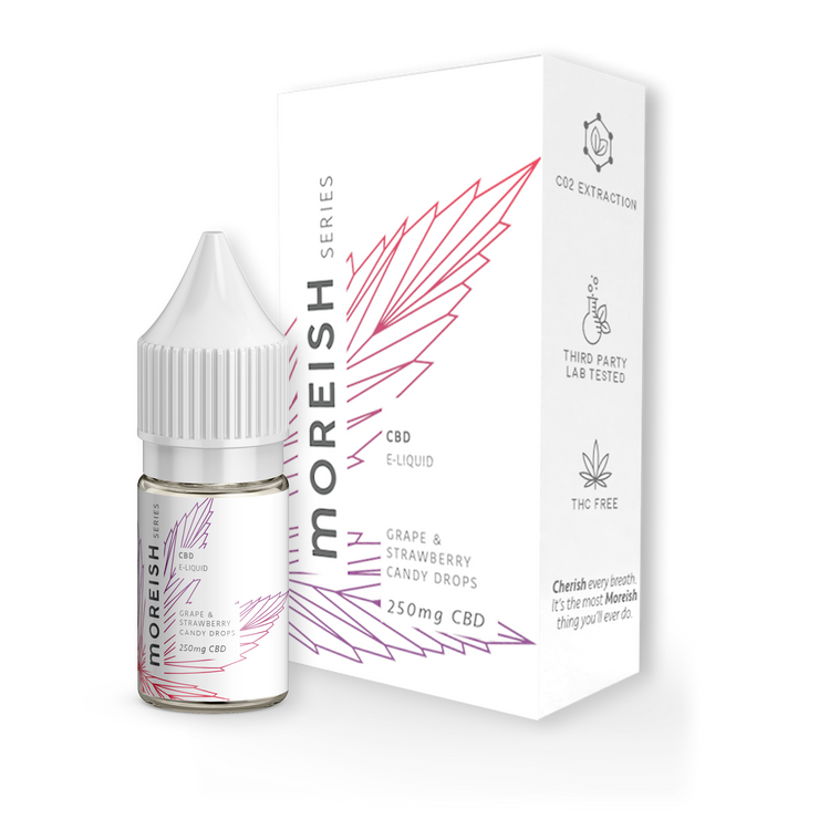 Grape & Strawberry Candy Drops CBD E-Liquid 10ml