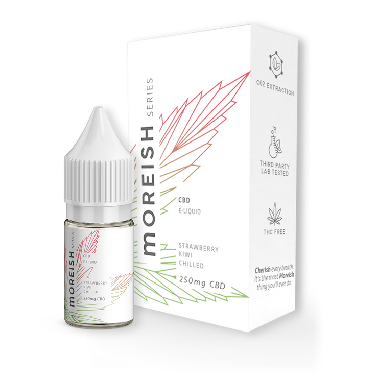 Strawberry & Kiwi Chilled CBD E-Liquid 10ml